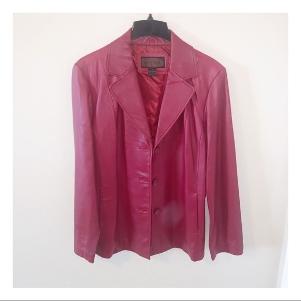 NEW G-III Apparel Siena leather jacket